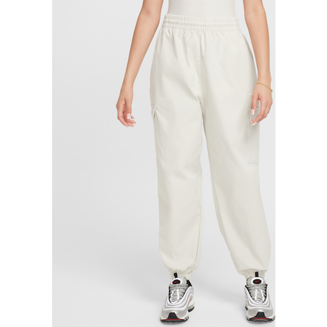Nike Sportswear Girls' Cargo Trousers - Grey - Polyester - L