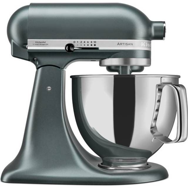 KitchenAid Artisan 5KSM175 köksmaskin med extra tillbehör 4,8 L Juniper - Grå