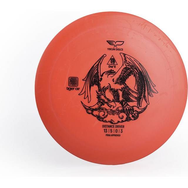 Discgolf Yikun Distance Driver 150G Röd