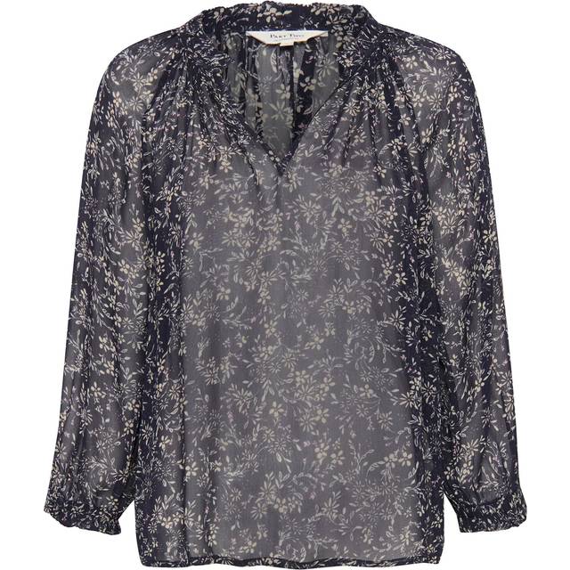 Part Two Elsia Blouse, Dark Navy/Multi