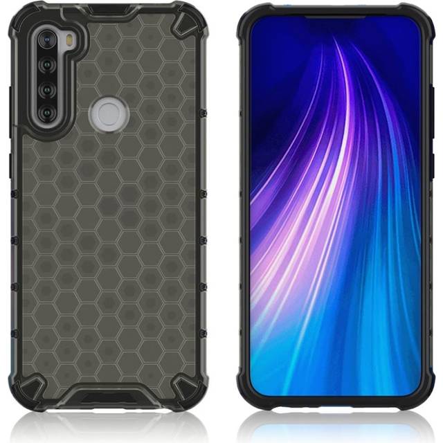 Glitter Xiaomi Redmi Note 8T skal - Svart