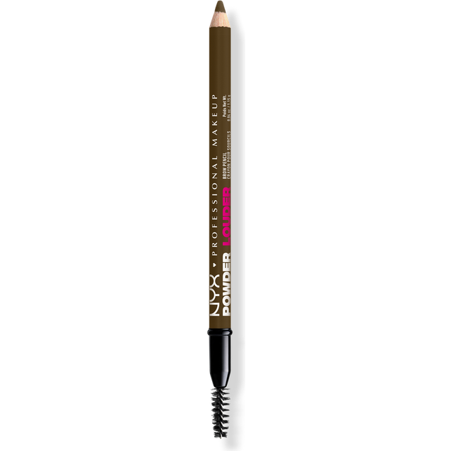 NYX Professional Makeup Powder Louder Ögonbrynspenna med borste Skugga Taupe 1 st.