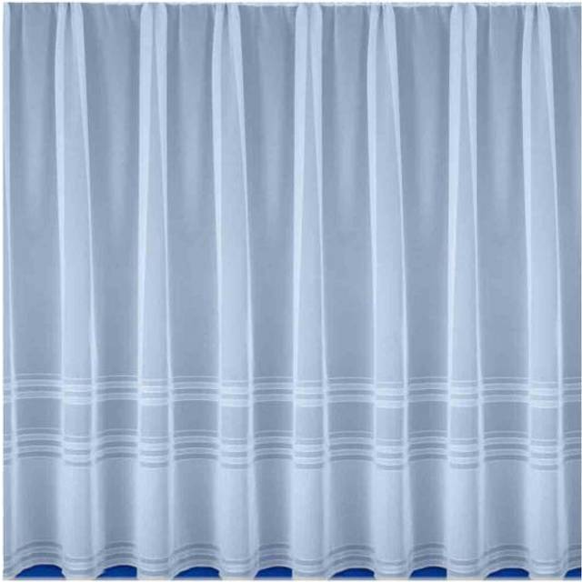 Hudson Net Curtain - White - W200xD122cm(W78xD48inches)
