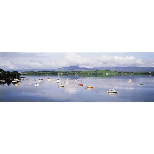 Bantry Bay County Cork Ireland - Boats in Bay Poster Print by The Irish Image Collection, 44 x 15 - Large
