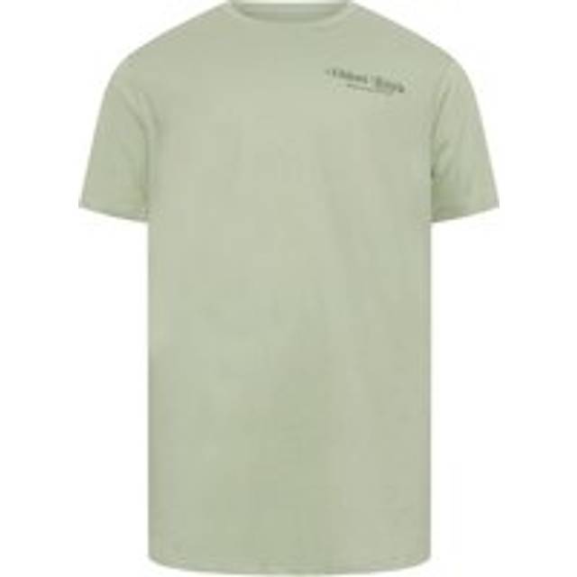 Size 5Xl Mens Jack & Jones Big & Tall Sage Green Fountain Crew Neck Tshirt Big & Tall - 5XL