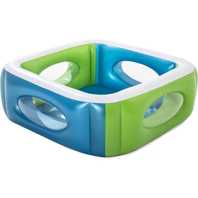 Uppblåsbar plaskpool för barn Bestway 168 x 168 x 56 cm