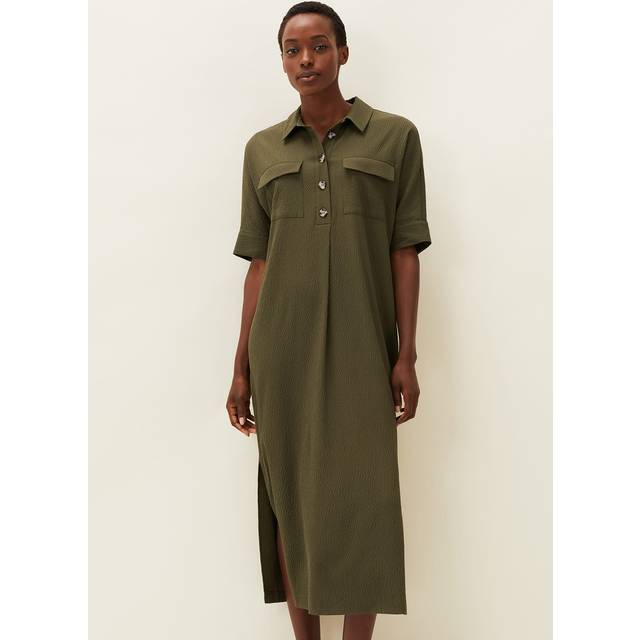 Phase Eight Women's Lucina Midaxi Shirt Dress - Khaki - 10