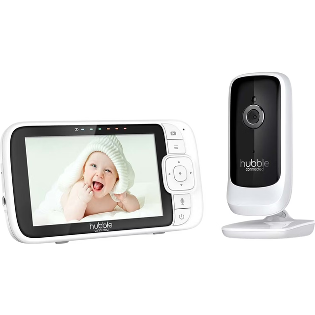 Hubble Nursery View Premium 5 Inch Baby Monitor