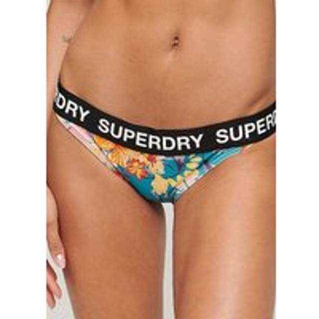 Superdry Low Leg Bikini Bottoms - Sand