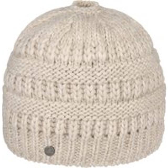 Knit Alpaca Beanie with Ponytail Hole by Lierys - oatmeal - One Size
