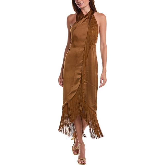 BCBGMAXAZRIA Fringe Cocktail Dress