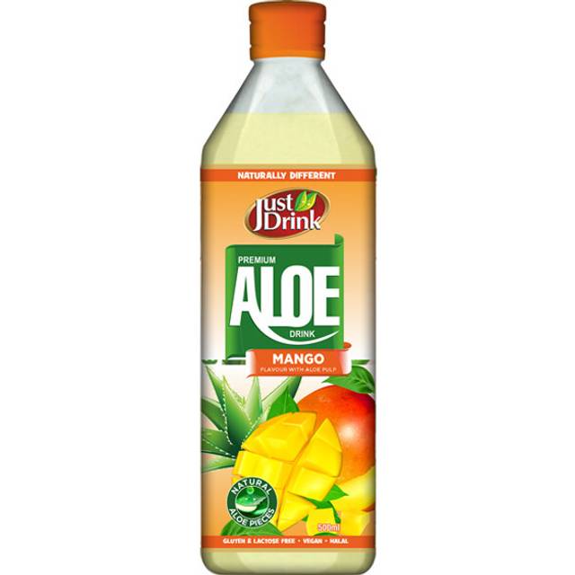 Just ALoe Vera Mango Pet 12 X 500ml Tasty Juice