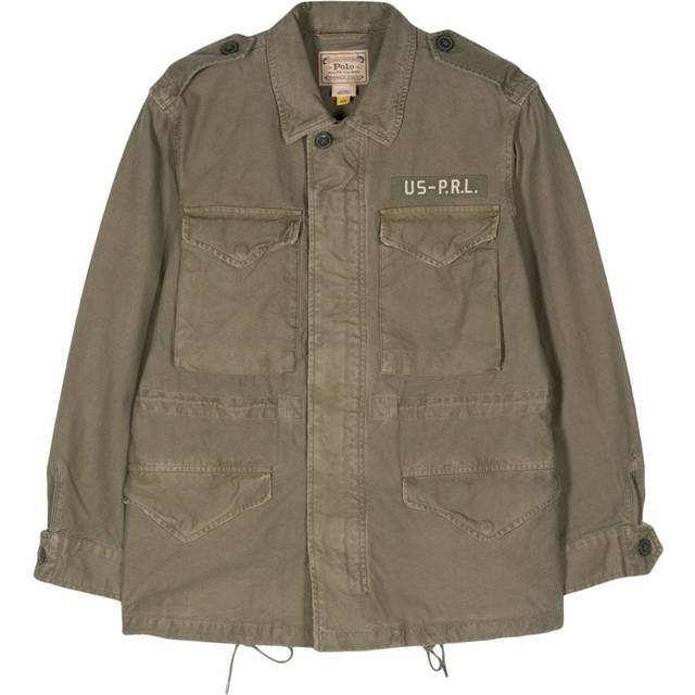 Polo Ralph Lauren - multi-pockets epaulettes jacket - women - Cotton/Cotton - XXL - Green