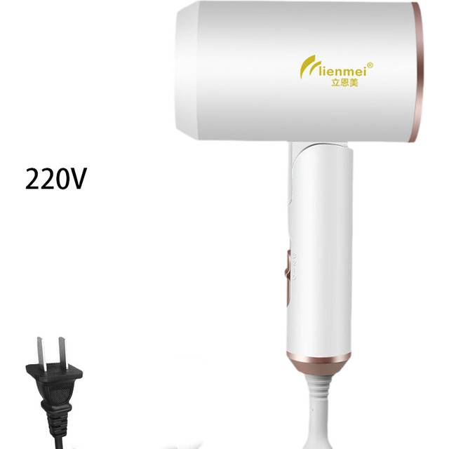 (500W) Hair Dryer White Small Power Fashionable Foldable Household 5008001200w 220v
