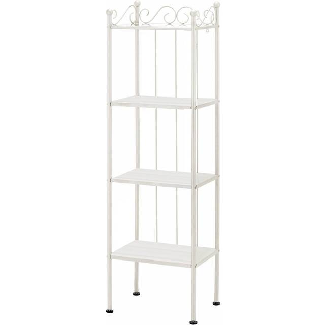 Nederland 40 x 130cm Bathroom Shelf - White (130cm H X 40cm W X 30cm D)