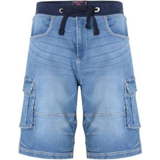 Kam Menswear Kam Mens Big & Tall Cargo Combat Shorts - Blue - Size 56 (Waist)