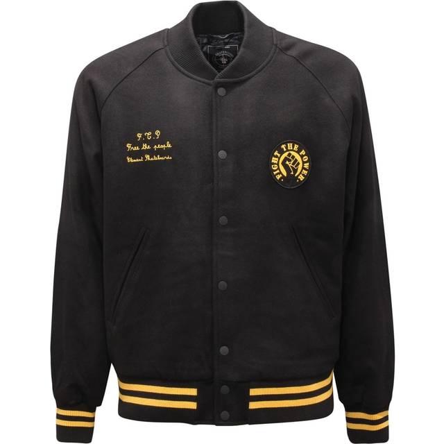 Element, Jacka, Herr, S, Polyester, Bomberjacka Baseballstil Svart - black (S)