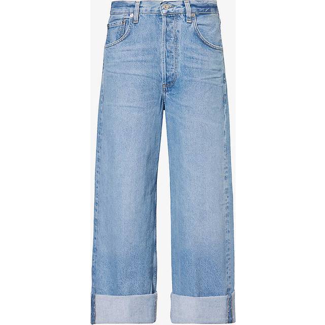 Citizens of Humanity Womens Gemini Ayla Baggy Wide-leg High-rise Jeans 30 - GEMINI
