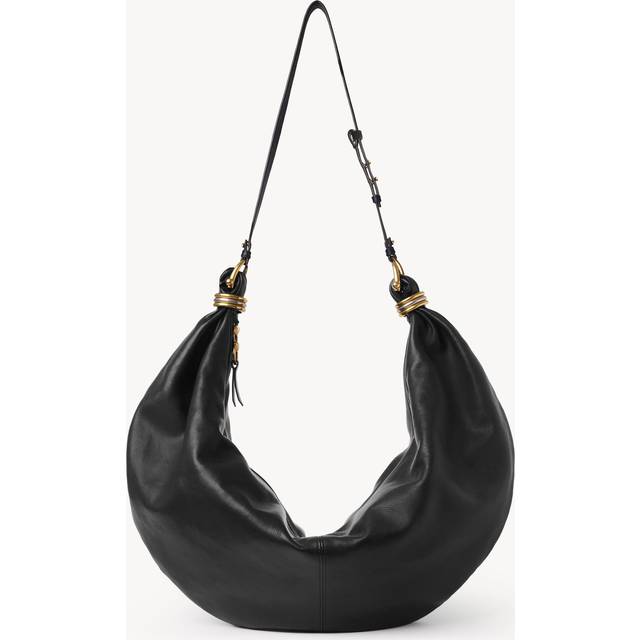 Chloé Black Large Bracelet Bag - 001 Black - UNI