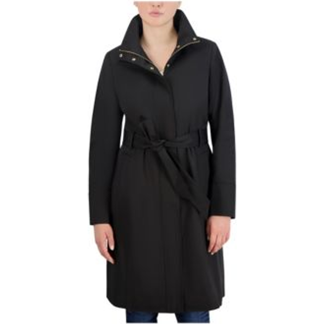 Cole Haan Zip-Up Trench Coat
