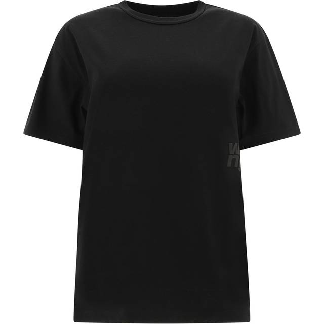 alexanderwang.t Black Puff Logo T-shirt - BLACK 001 - XS