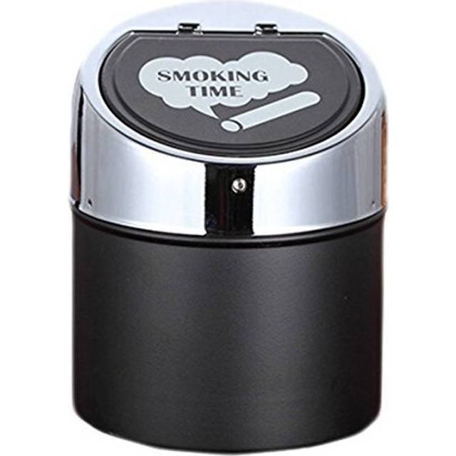 Ashtray, Modern Large Cigarettes Ashtray with Lid Ash Holder for Smokers, Desktop Smoking Ash Tray for Indoor Outdoor Garden Patio Bar KTV Home Office