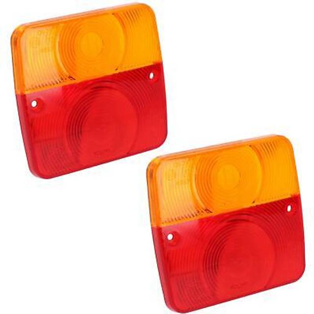 Trailer lens / lense replacement for lighting board lights / lamps pair tr116