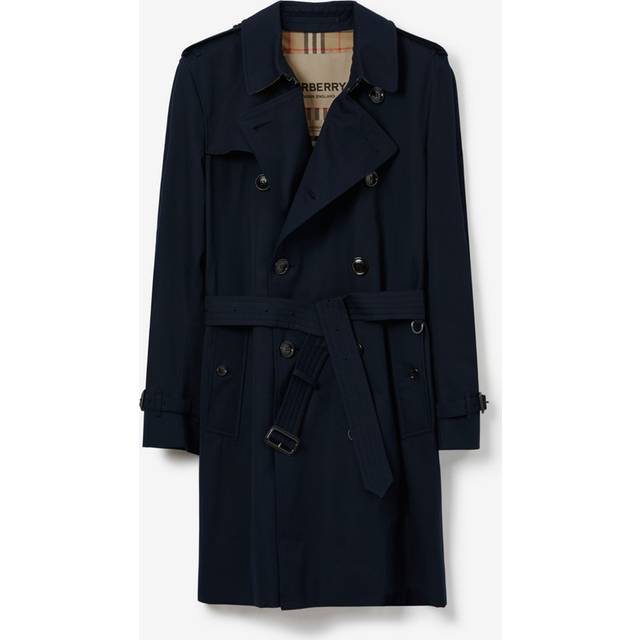 Burberry, Kappa, Herr, 2Xl, Bomull, Klassisk Bomull Trenchcoat