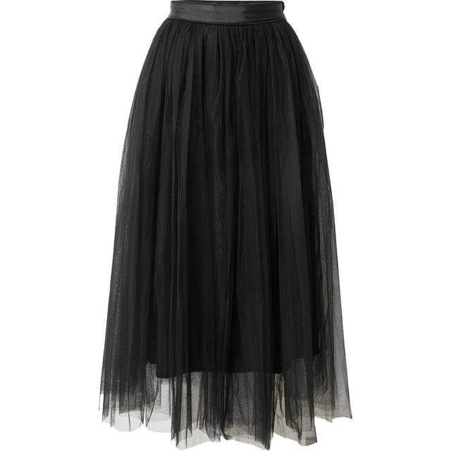 Lydia Millen Tulle Woven Maxi Skirt - Black