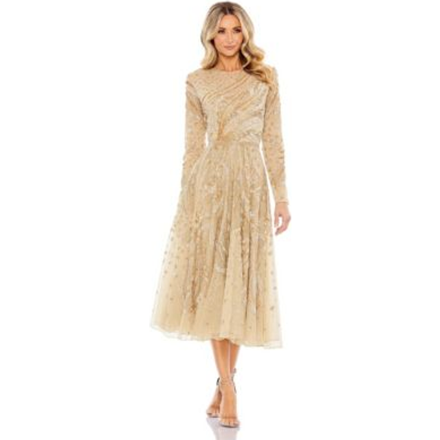 Mac Duggal Tea Length Dress