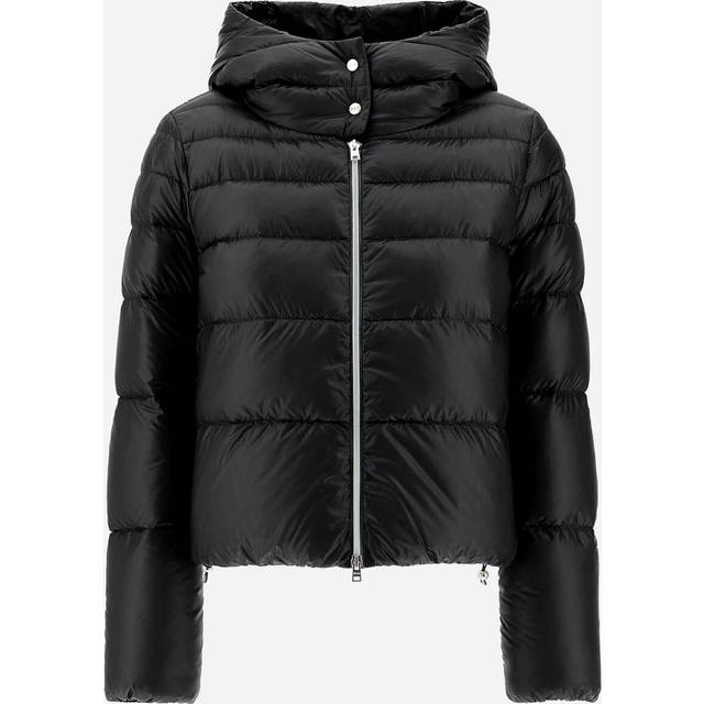 Herno Resort Bomber Jacket In Nylon Ultralight - Female Bomber Black 38