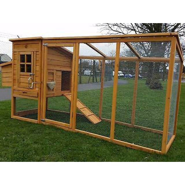 Large cocoon chicken hen house coop poultry ark run brand