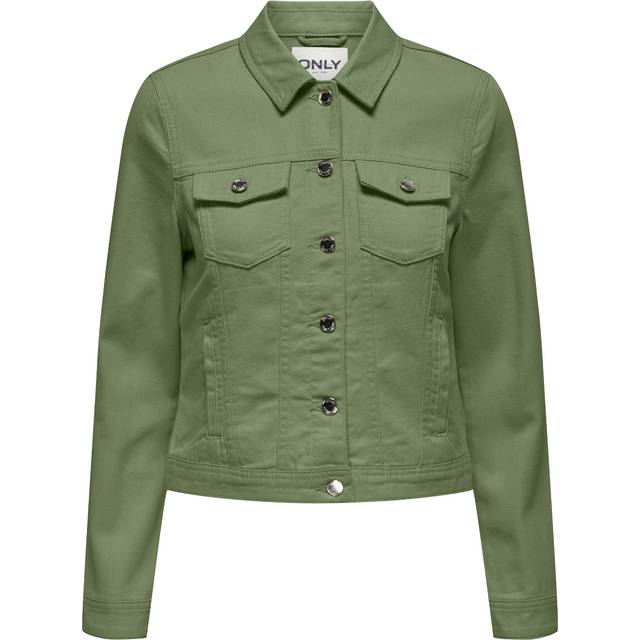 Women's denim jacket Only Onltia Colored - Vert - 36