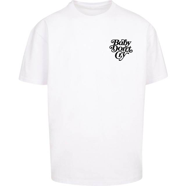 MT Upscale MT Baby Don´t Cry Oversize Tee White / XL T-shirt