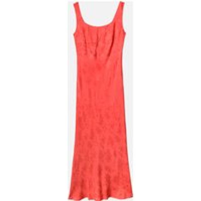 RIXO benedict - daisy jacquard cayenne Regular / XXS/UK6 - Pink