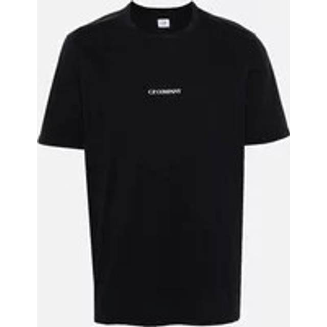 C.P. Company Mens Compact Logo T-Shirt in Navy Cotton - Size 2XL