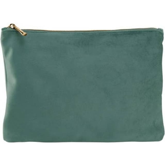 (30cm x 20cm, Jade) Bagbase Velvet Cosmetic Case