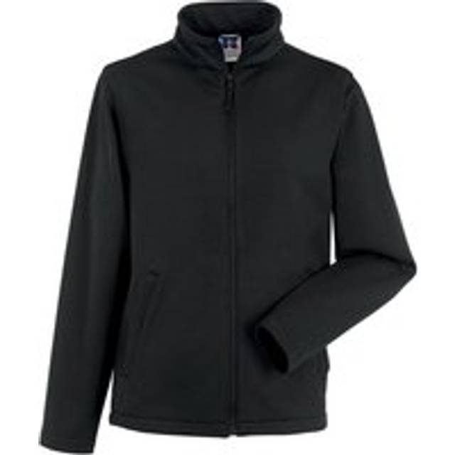 (XXL, Black) Russell Mens Smart Soft Shell Jacket