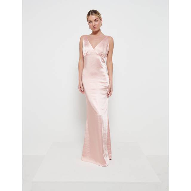 Esmee Maxi Bridesmaid Dress - Matte True Blush, 14