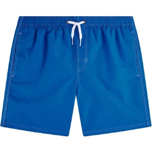 Iconic taffeta stretch waist short swim trunks sky blue m - SKY BLUE (M)