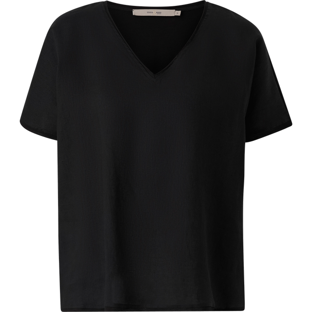 Costamani - Linneblus Comfy Blouse - Svart