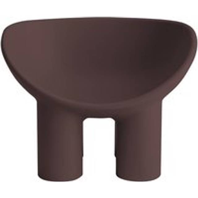 Driade - Fauteuil Roly Poly - Marron - Polyéthylène - Designer Faye Toogood