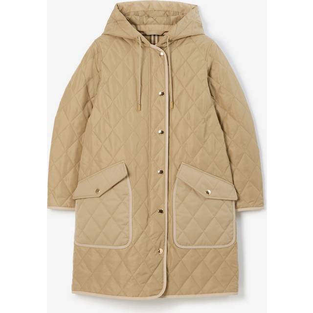 Burberry Quilted Thermoregulated Coat - Archive Beige - XXL