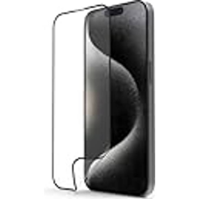 Hama Displayskyddsglas Apple iPhone 15 Pro 1 st repbeständig, Anti-fingeravtryck 00222736
