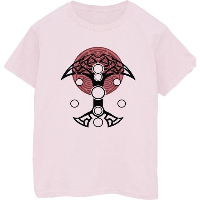 Thor Love And Thunder Circles T-Shirt - Baby Pink - M