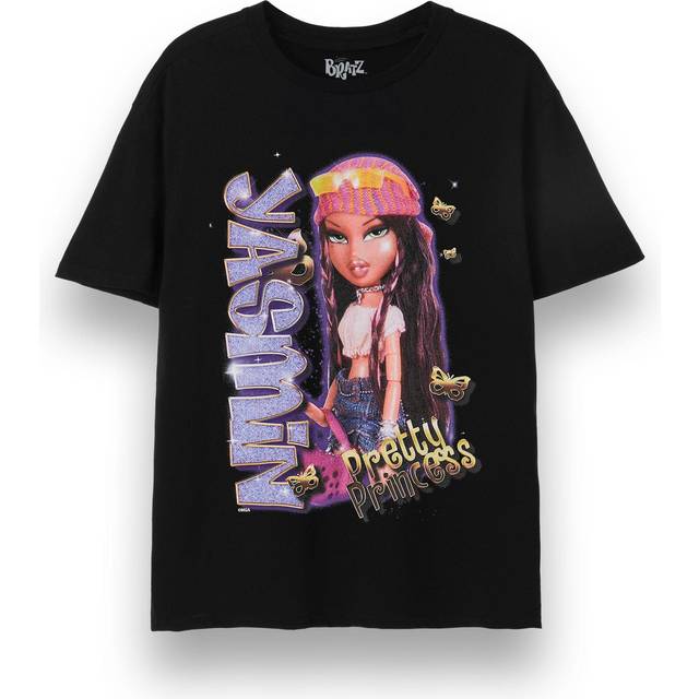 Bratz Womens/Ladies Yasmin T-Shirt L svart