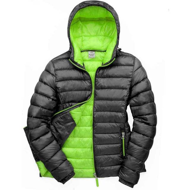 (12 UK, Black/Lime) Result Urban Womens/Ladies Snow Bird Padded Jacket