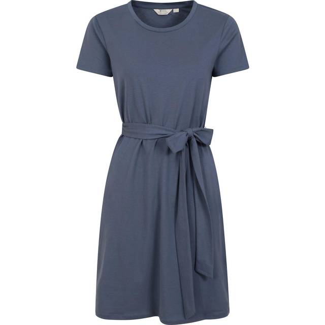 Mountain Warehouse Womens Paros T-Shirt Dress - Blue - 16