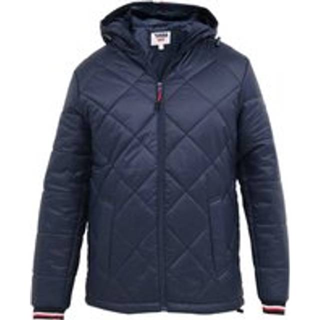Duke Mens D555 Angus Diamond Quiltad Kingsize Pufferjacka XXL mörkblå