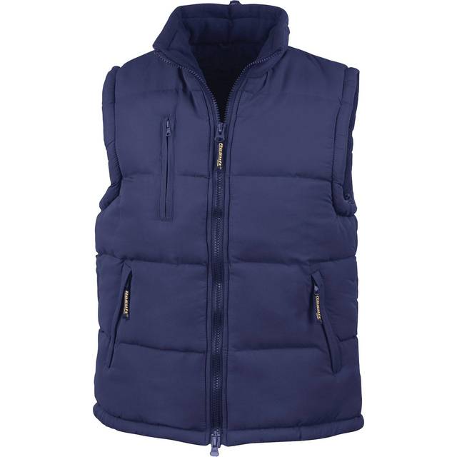 (M, Navy) Result Unisex Adult Padded Body Warmer